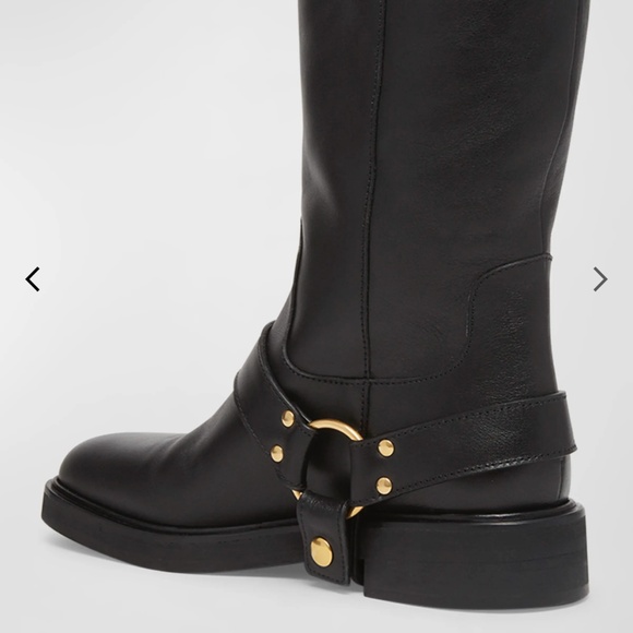 Valentino VLogo Biker Boots - Picture 6 of 7